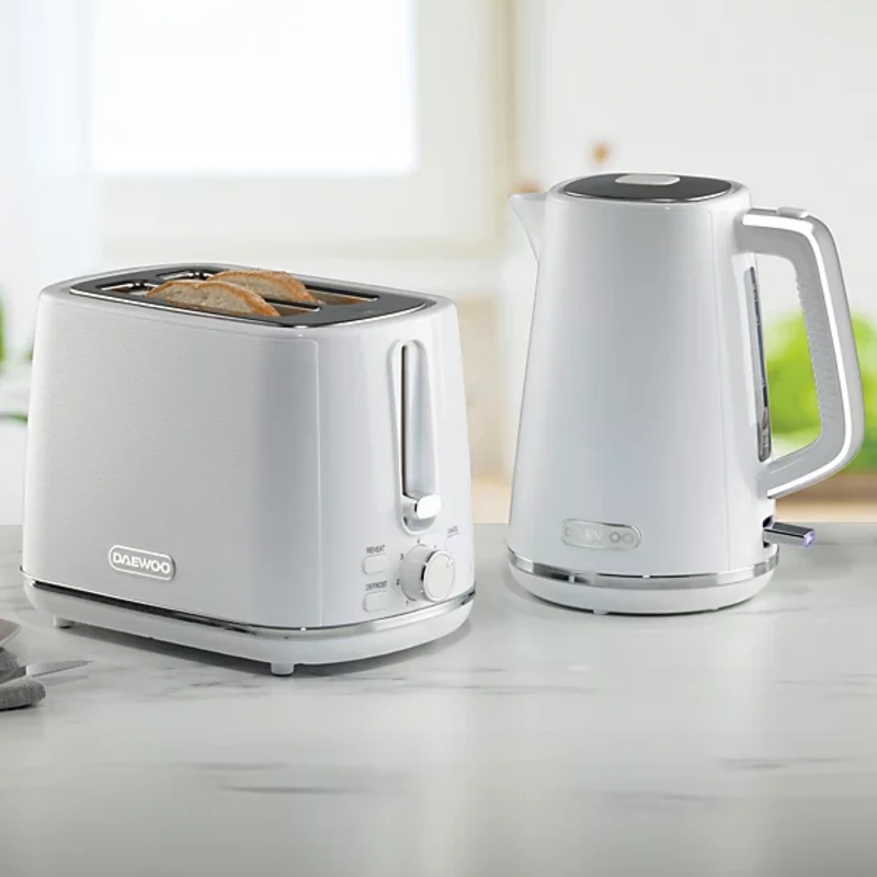 Image of Daewoo SDA2681GE Stirling 1.7L Jug Kettle & 2 Slice Toaster Set