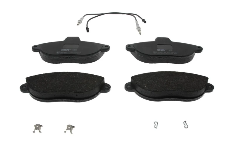 Image of FERODO Brake pad set FERODO FVR1002