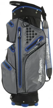 image of Ben Sayers Waterproof Cart Bag - Grey & Blue