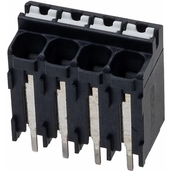 Image of 1843032 SPT-THR 1,5/ 4-V-3,5 Terminal blk 13.5A 4 Way 3.5mm (5) - Phoenix Contact