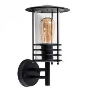 Image of Dorset IP44 Wall Lantern in Black