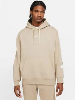 image of Nike Repeat Overhead Hoodie - Khaki