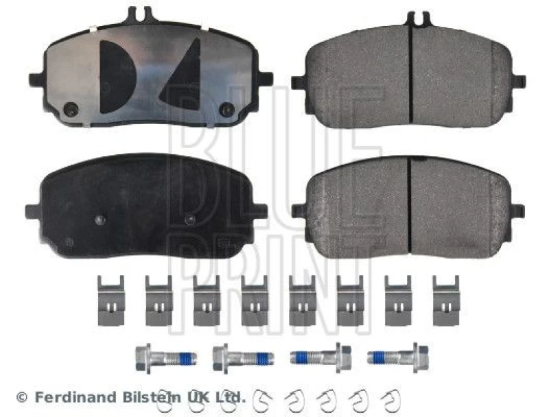Image of Blue PRINT Brake pad set Blue PRINT ADBP420081