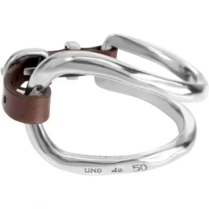 Image of Ladies UNOde50 Base metal Clasicos Plata-Cuero Bite