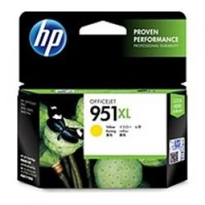 Image of HP Original 951XL Yellow Ink Cartridge