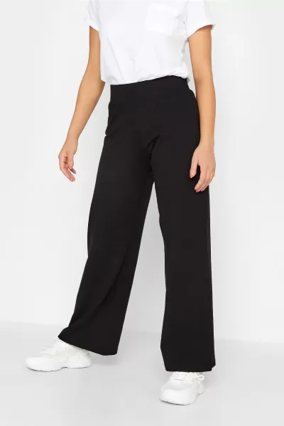 Image of Petite Wide Leg Yoga Pants