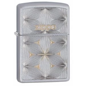 Zippo Two Tone Classic Satin Chrome