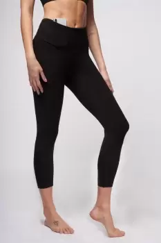 image of Extra Strong Compression Figure Firming Cropped Leggings