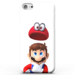 Image of Nintendo Super Mario Odyssey Mario And Cappy Phone Case for iPhone and Android - iPhone 5/5s - Snap Case - Gloss