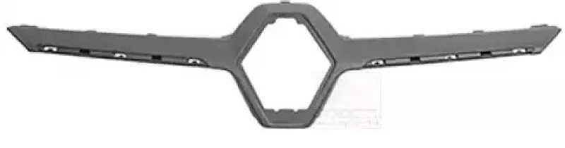 Image of VAN WEZEL 4382518 Radiator Grill ** Equipart ** primed, Outer section Radiator Grille (472)