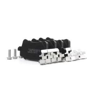 Image of RIDEX Brake pad set 402B1376 Brake pads,Brake pad set, disc brake AUDI,A4 Avant (8K5, B8),Q5 (8RB),A4 Limousine (8K2, B8),A5 Sportback (8TA)