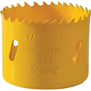 image of Faithfull Varipitch Bi Metal Hole Saw 57mm