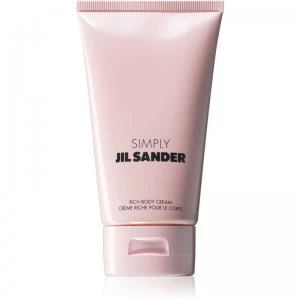 image of Jil Sander Simply Poudree Intense Body Cream For Her 150ml