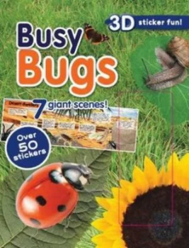 Image of Busy Bugs 3D Sticker Scene Paperback