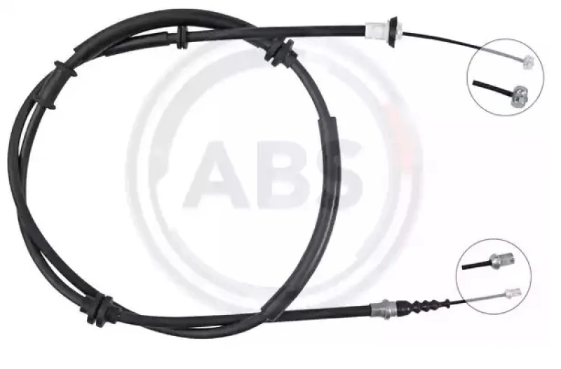 Image of A.B.S. Handbrake cable A.B.S. K14072
