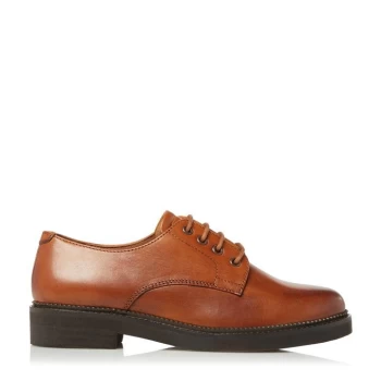 image of Bertie Fill Leather Derby Shoes - Brown - 809