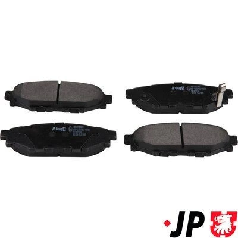 Image of JP GROUP Brake pad set JP GROUP 4663700310