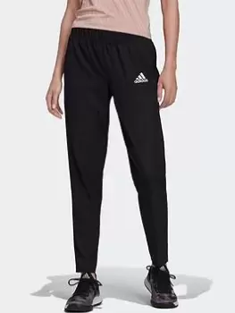 Image of adidas Melbourne Tennis Woven Pants, Black/White Size M Women