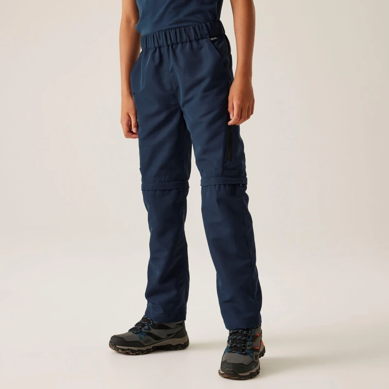 Image of Children's zip-up Trousers Regatta Sorcer III Bleu Unisex 15/16 ans