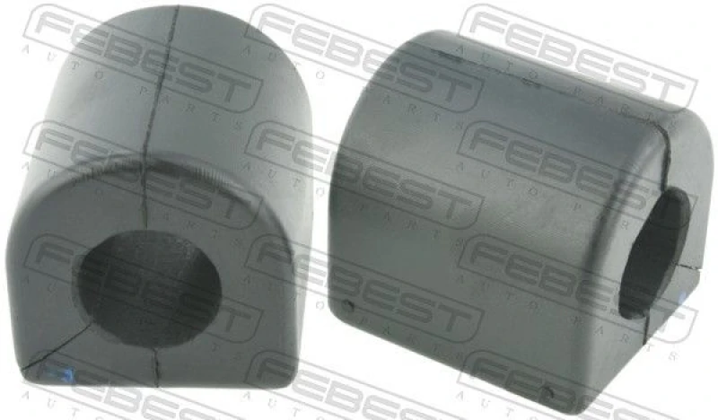 Image of Anti roll bar bush FEBEST CRSB-GRCHR-KIT