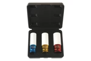 Image of Laser Tools 6294 Alloy Wheel Nut Sockets 3pc