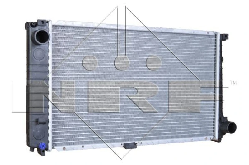Image of NRF 56128 Engine radiator Brazed cooling fins, Aluminium, with piston clip Aluminium Radiator,engine cooling (470)