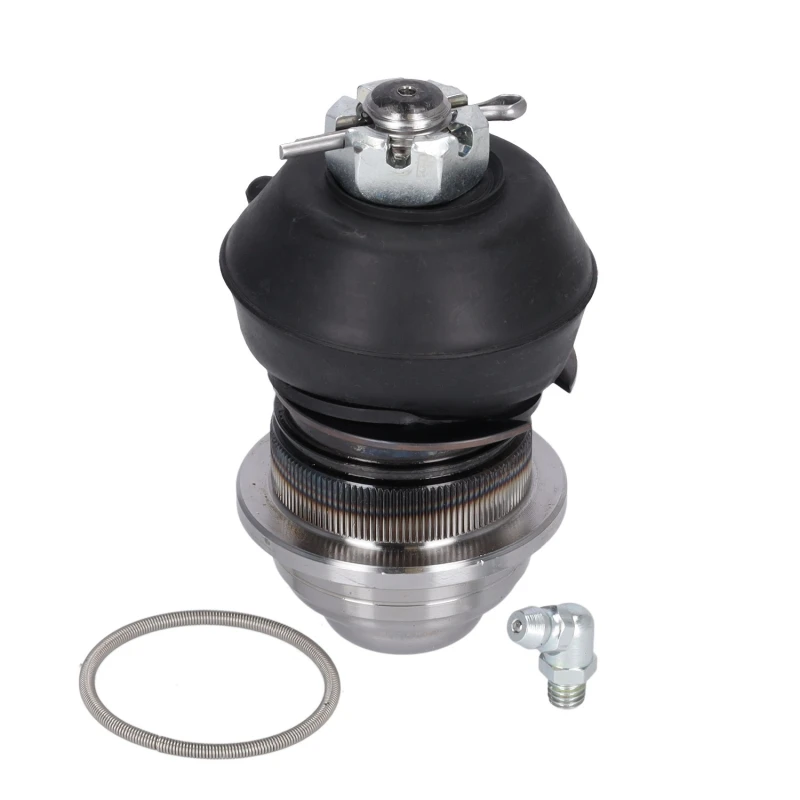Image of FEBI BILSTEIN 41222 Ball joint Front Axle Right, with crown nut and split pin, with retaining ring Support-/Steering Link (2462)