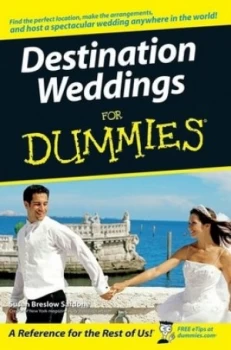 Image of Destination Weddings for Dummies by Susan Breslow Sardone Paperback