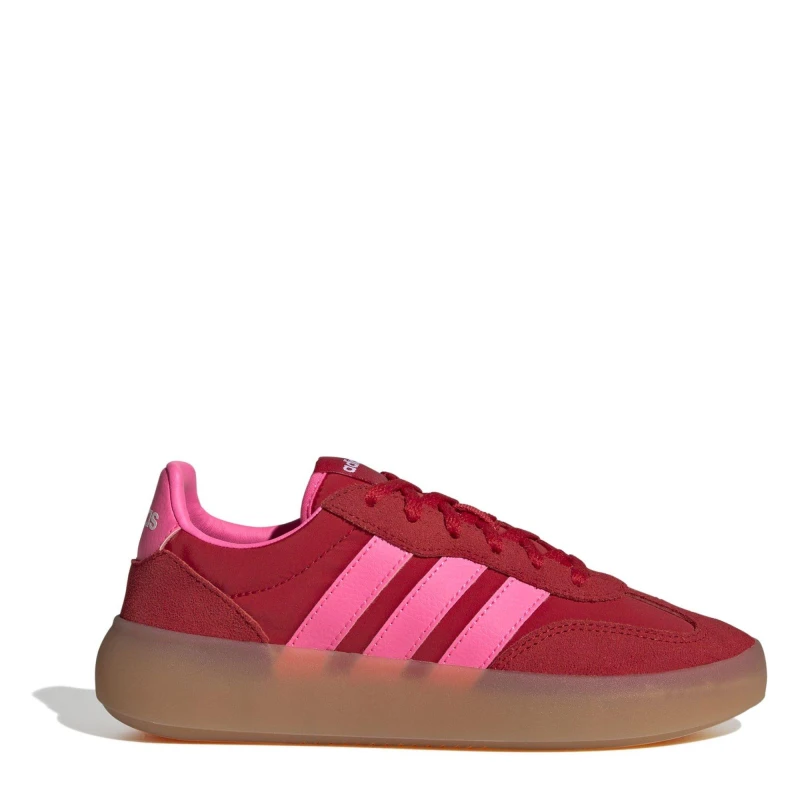Image of adidas Barreda Decode Shoes Juniors Scarlet/Pink male 5.5 (38.7)