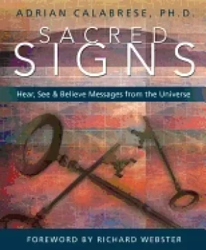 Image of sacred signs hear see and believe messages from the universe