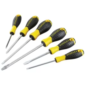 Stanley STHT0-60209 0-60-209 Essential Screwdriver Set, 6 Piece SL/PH