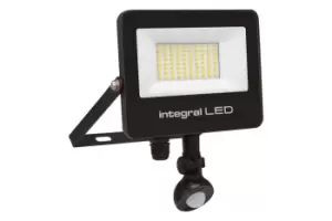 image of Super Slim 2 Floodlight IP67 5000LM 50W Tuya 3000/4000/6500K PIR 120° Non Dimmable 100LM/W Black