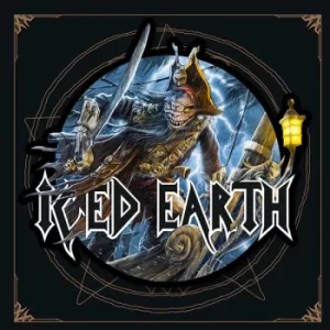 image of Iced Earth Black Flag LP coloured