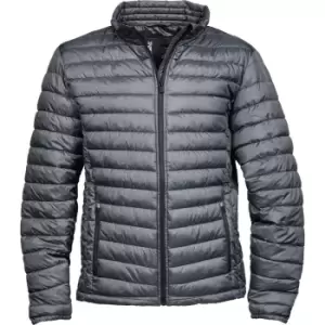 Image of Tee Jays Mens Padded Zepelin Jacket (2XL) (Space Grey)