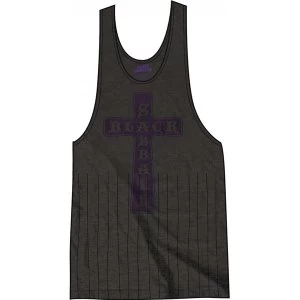 Image of Black Sabbath Vintage Cross with Tassels Ladies Small T-Shirt Dress