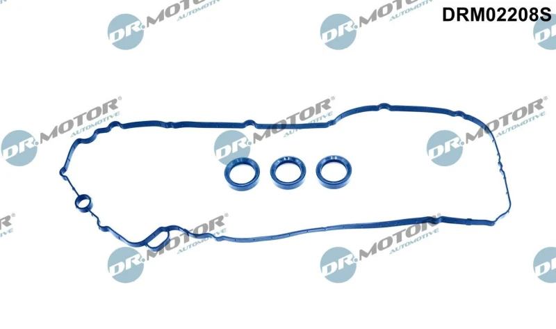 Image of DR.MOTOR AUTOMOTIVE Gasket Set, cylinder head cover DR.MOTOR AUTOMOTIVE DRM02208S
