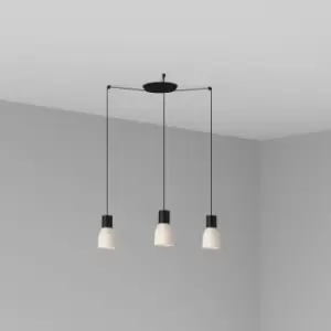 image of Faro KOMBO - Cluster Pendant Ceiling Light Beige, E27