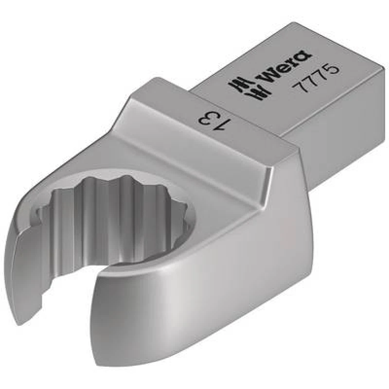 Image of Wera Wera 05078650001 7775 plug spanner, open, black, 10 mm 05078650001