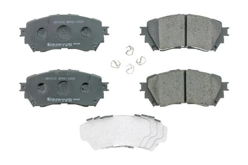 Image of AISIN Brake pad set AISIN BPMZ-1008