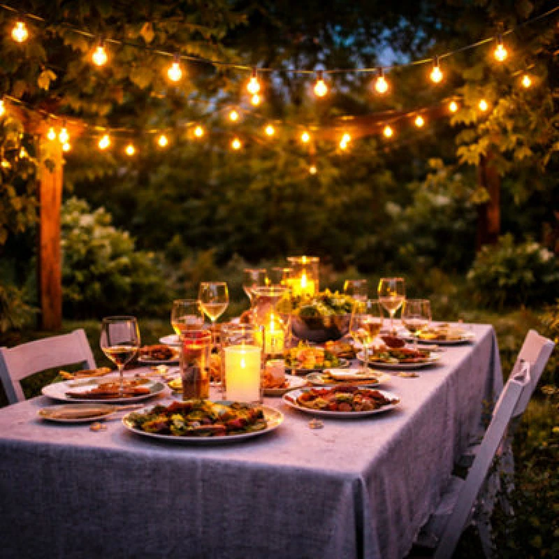 Image of Valiant Outdoor String Lights - 7.5m with 25 LED Bulbs White unisex