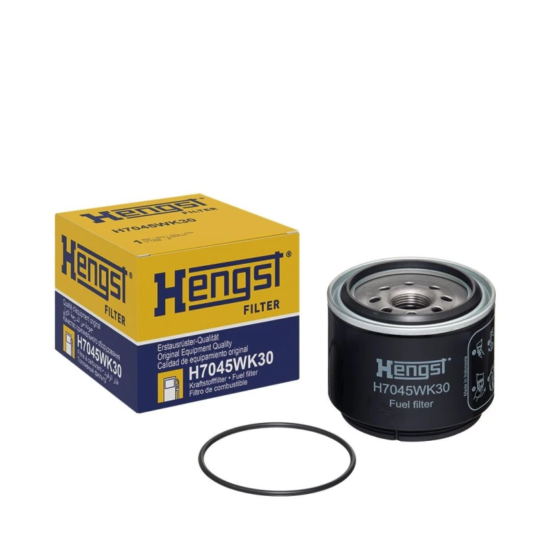 Image of HENGST FILTER H7045WK30 Fuel Filter Spin-on Filter, with gaskets/seals Fuel filter (9)