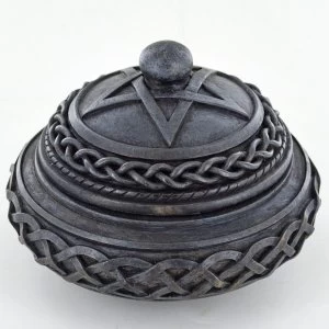 Image of Celtic Round Storage Pot 13cm