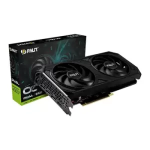 Image of Palit NVIDIA GeForce RTX 4060 Ti DUAL OC 8GB Ada Lovelace Graphics Car