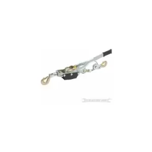 Image of Silverline - 360375 3.5 ton cable puller hand winch 3500KG caravan boat trailer