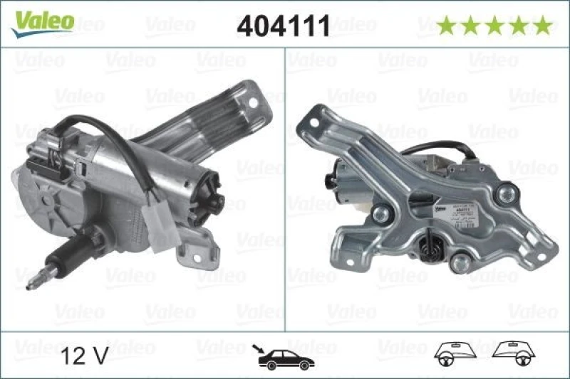Image of Wiper motor VALEO 404111