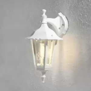 Image of Konstsmide Firenze Outdoor Classic Lantern Down Light Matt White, IP43