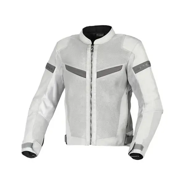 Image of Macna Velotura Textile Summer Jacket Light Gray Size 3XL