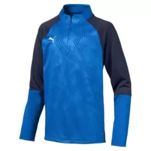 Puma Training Zip Top Junior Boys - Blue