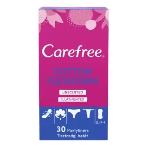 image of Carefree Flexiform Unscented Pantyliners