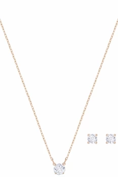 image of Ladies Swarovski Jewellery Attract Earring & Necklace Set 5408433